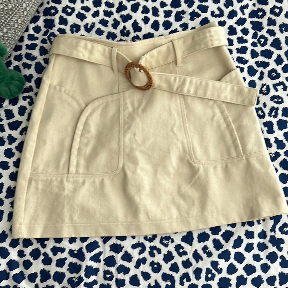 Altar’d state cream skirt, XS